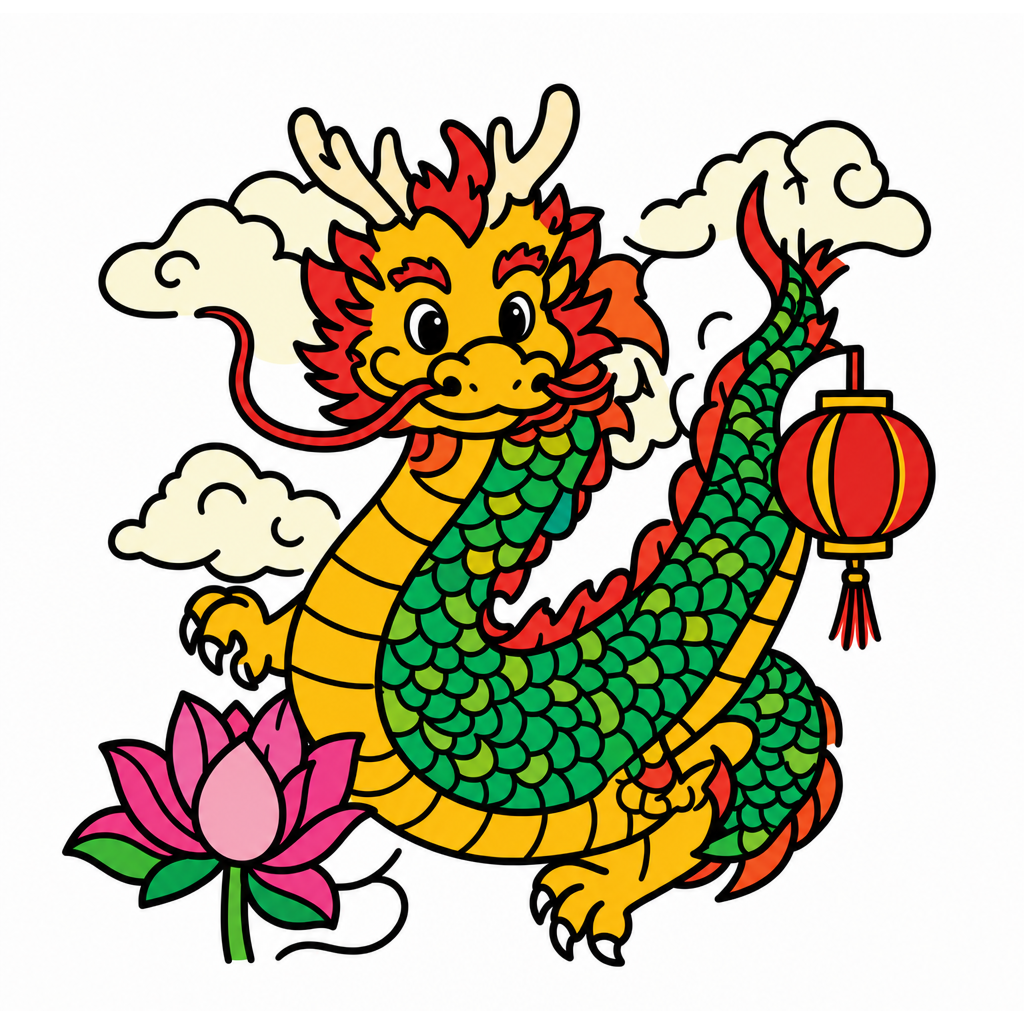 Dragon printable