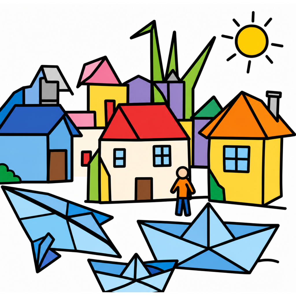 Paper airplane printable